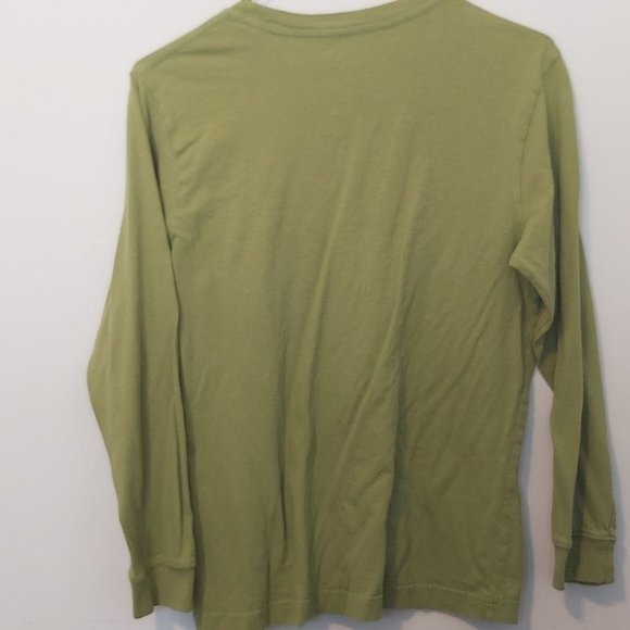 OLD NAVY | Boys 'Homework" Shirt Green Size Large 10-12 - Picture 2 of 5